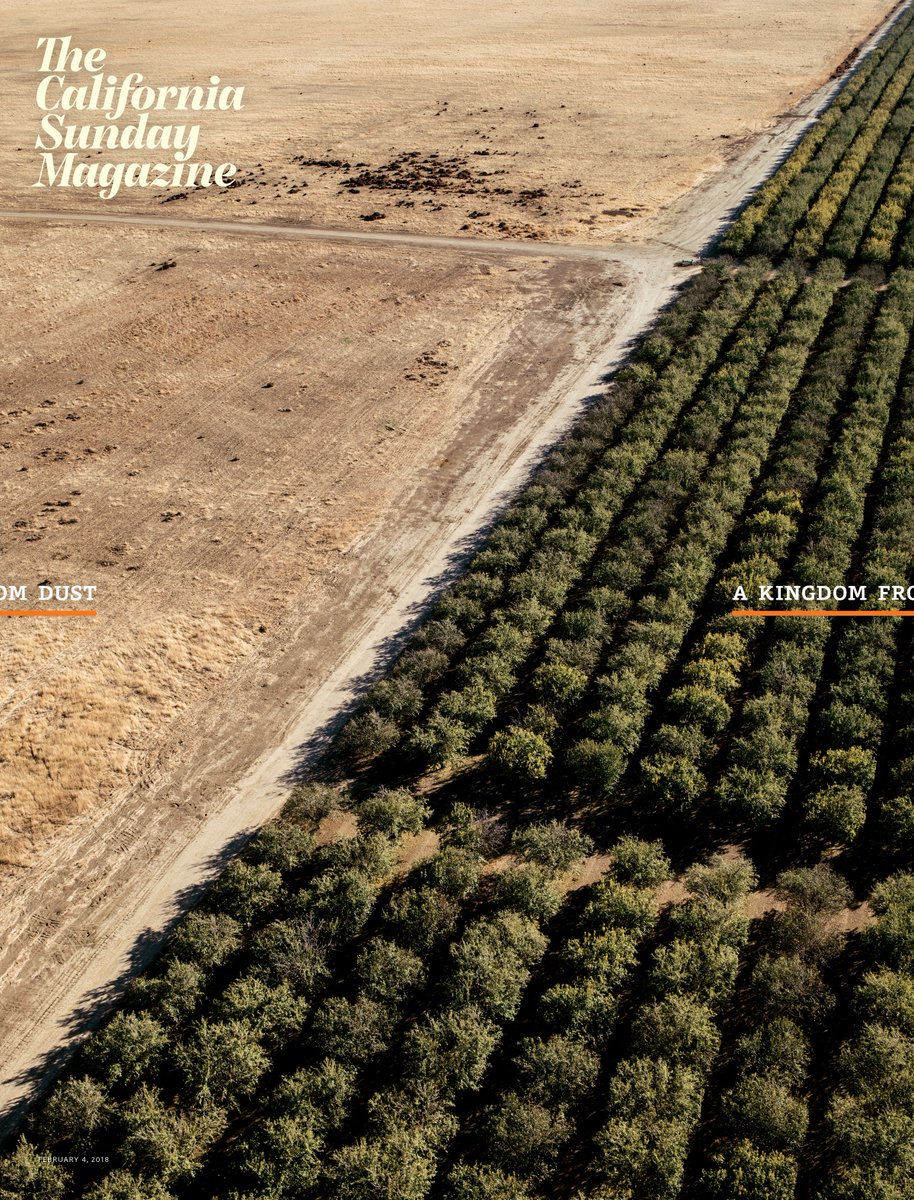My talk <a href="/KVPR/">KVPR</a> with journalist Mark Arax on his new look at the empire of billionaire farmers Stewart and Lynda Resnick "A Kingdom From Dust" kvpr.org/post/mark-arax… <a href="/CalSunday/">California Sunday</a>
