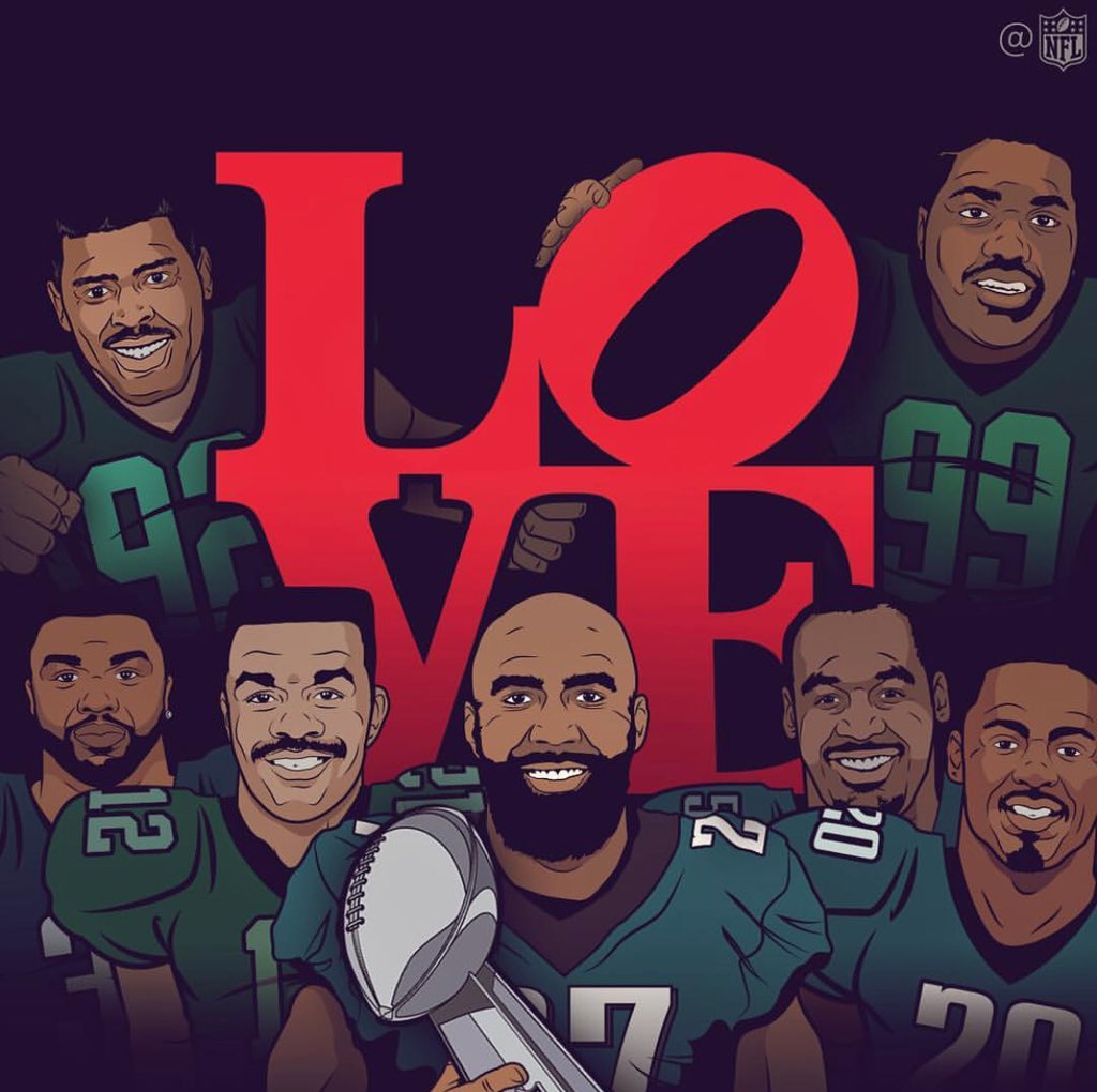 MalcolmJenkins's tweet photo. We did it!!! World Champs!!’ Philly we cant wait to bring this trophy home!!! #FlyEagelsFly #GangGreen https://t.co/kRgN8sfNIp