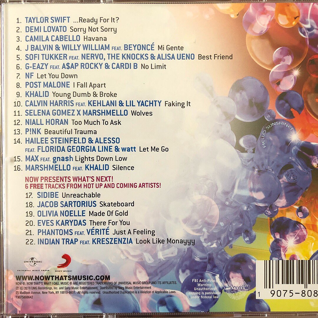 sidibe's tweet photo. Just picked up the NOW 65 CD which includes my song “Unreachable”. I’m the only independent artist featured and I’m proud of what I’ve accomplished without a label backing me! I am so thankful for the people who have supported me on this journey. 🙏 #NOW65 #unreachable #sidibe https://t.co/XG47pzDxVv
