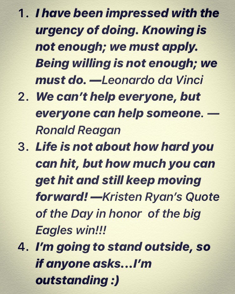 CoachAngSzumilo's tweet image. It’s time to share my Monday Thoughts/Quotes! #MondayThoughts #AlwaysFeelGoodAboutYourself #LiveToHelp #NeverGiveUp #KeepPushingForward #ApplyWhatYouLearn
