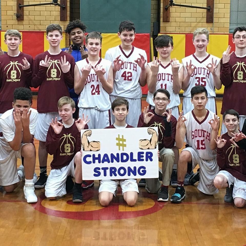 SSIS_Scranton's tweet photo. Jalen Chandler has touched the lives of many in the SSD. To help him in his fight against Leukemia, we are selling #chandlerstrong bracelets ($1) and #ssdstrong towels ($3). All proceeds will benefit the Chandler family. Anyone interested, please contact Tracy Stevens at SSIS. https://t.co/mP3iScqA0k