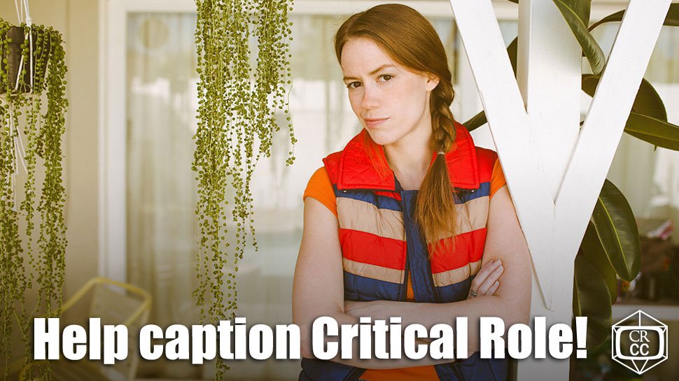 CRTranscript's tweet photo. Take a bath then take a doorknob after you jump into this week's volunteer opportunities: https://t.co/wHtIxumUEI #CriticalRole #accessibility https://t.co/PDy9W2z3OD