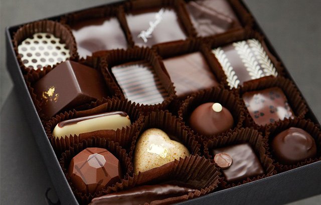 Our top boxed chocolates pick, Recchiuti Confections Black Box Chocolates