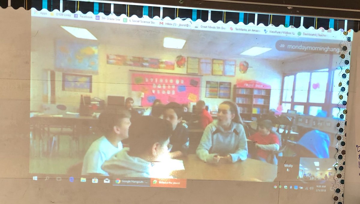 jill_borst's tweet photo. Hung out with @mborst21 and her class @ISD109 #isdinnovates #futurereadyfebruary https://t.co/7lIMtAcmDp