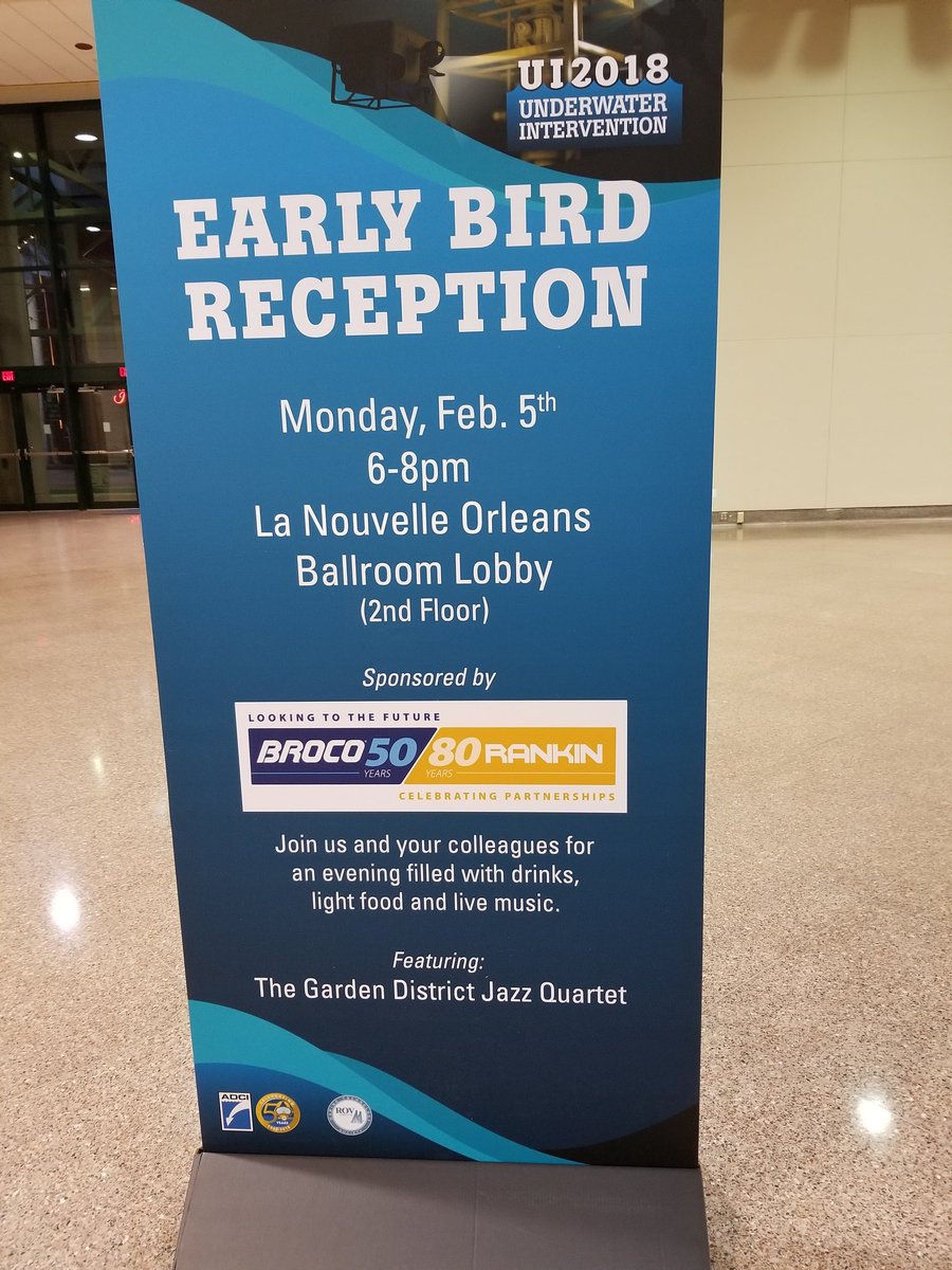 UITradeShow's tweet photo. Thank you to Broco for sponsoring tonight's early bird reception #UI2018 https://t.co/2Csr627GE9