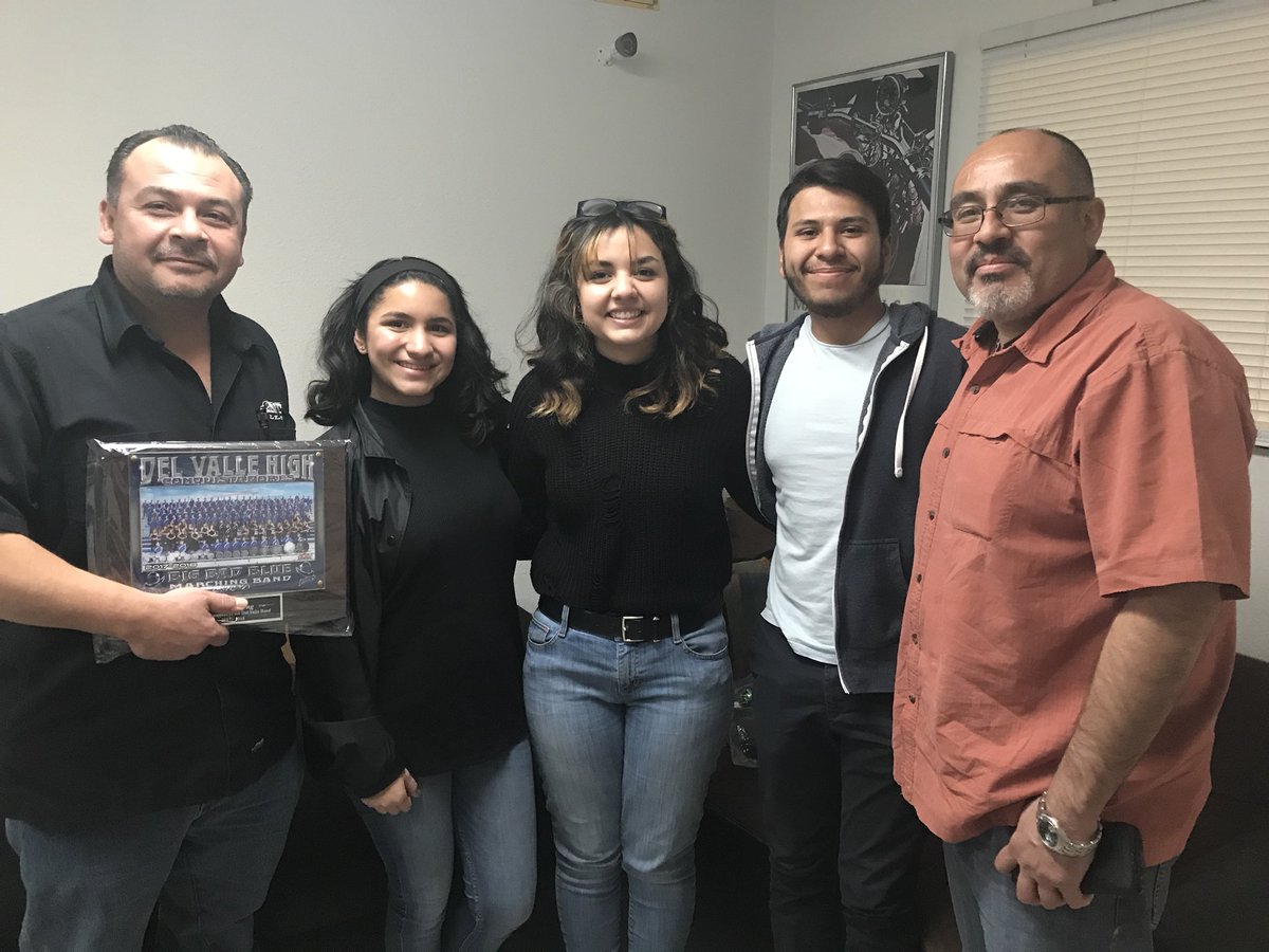 DelValleBand1's tweet photo. Thank you #Bolelogistics and #3NT Trucking for your support. A true partner in education and supporter of student success!! #ofod https://t.co/amm8pf5Hwb