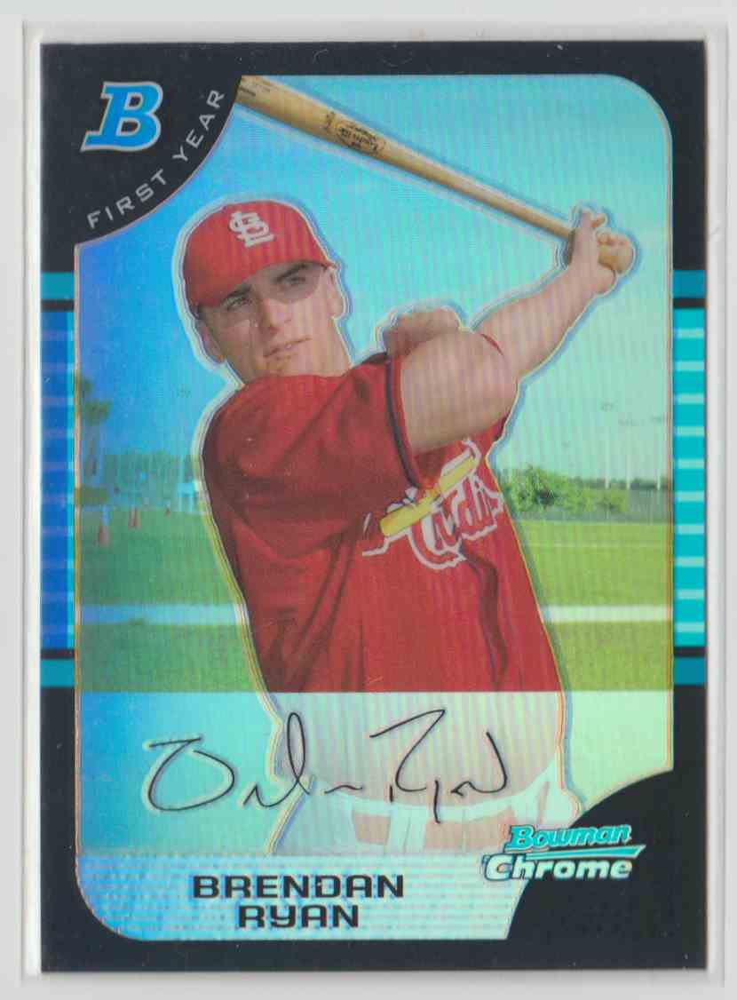 GroverSportCard's tweet photo. 2005 #Bowman #Chrome Refractors #BrendanRyan #285 #StLouis #Cardinals #retweet #ebay #auction https://t.co/y0MEwD5kxf https://t.co/juNdN2aprM