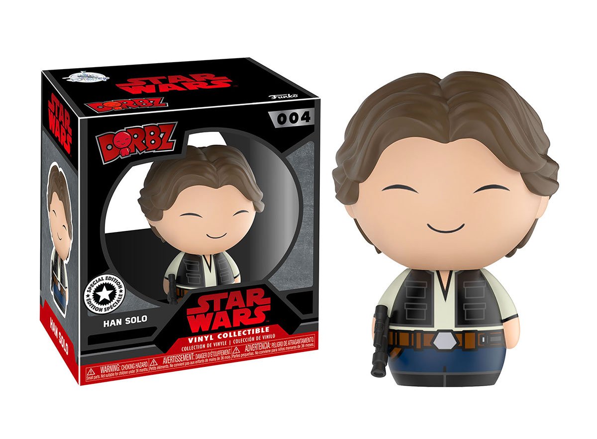 RT &amp; follow <a href="/OriginalFunko/">Funko</a> for the chance to win an EXCLUSIVE Han Solo Dorbz!