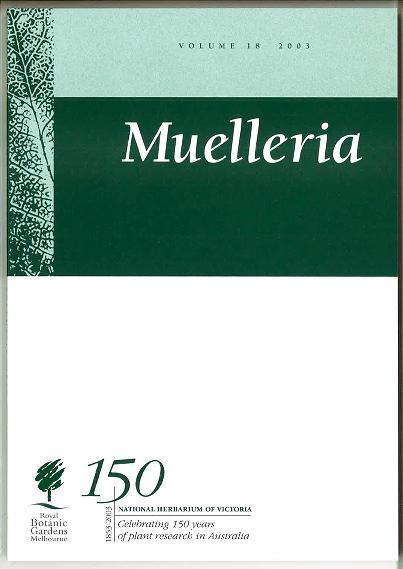 bhl_au's tweet photo. Botanists rejoice! We're putting even more issues of "Muelleria" onto @BioDivLibrary. Via @RBG_Victoria &amp; @atlaslivingaust #OpenAccess #InCopyright https://t.co/1gY4rgh3AR https://t.co/qok6C8FLzI