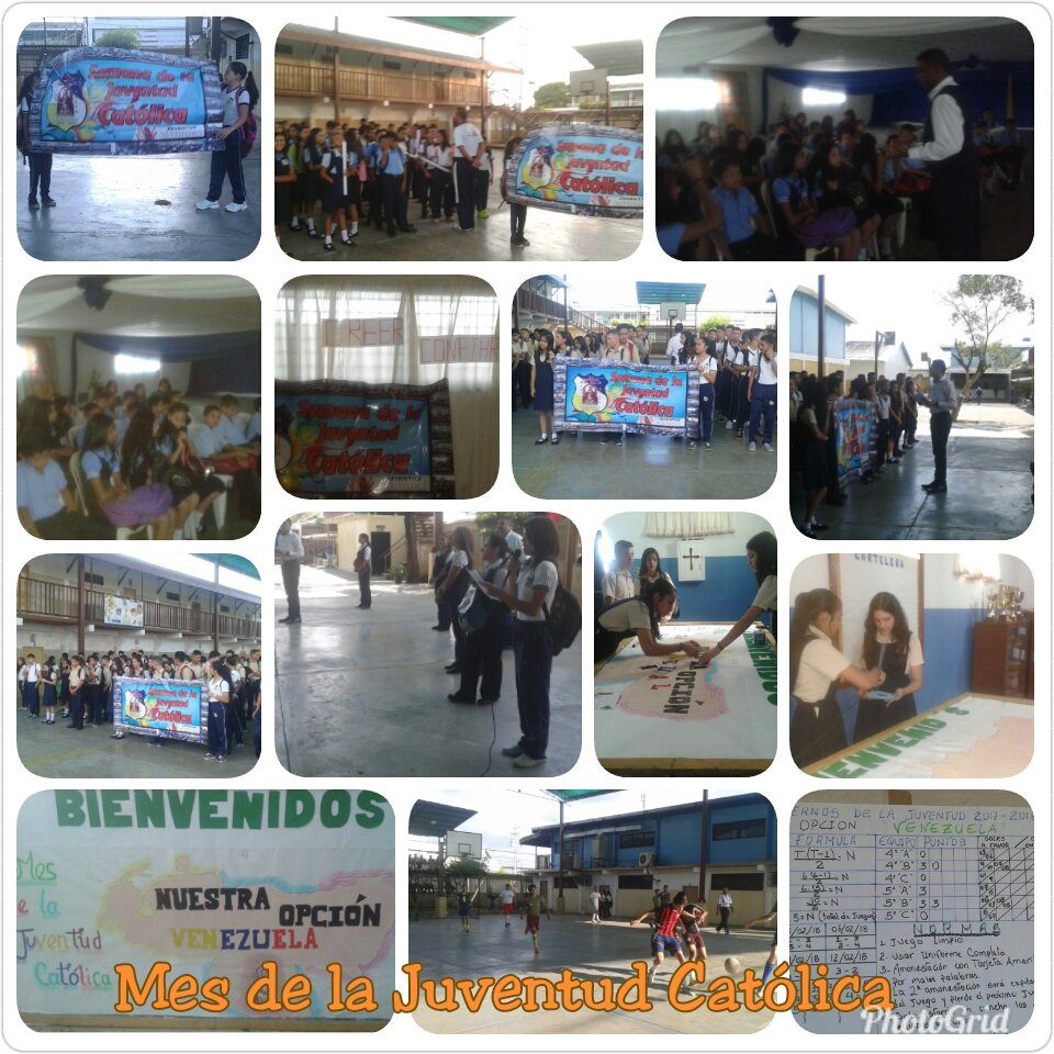 UEPDCoromoto's tweet photo. Y así iniciamos nuestro Mes de la Juventud Católica en la U.E.P.D Ntra Sra de Coromoto. https://t.co/oMRD2byrGV