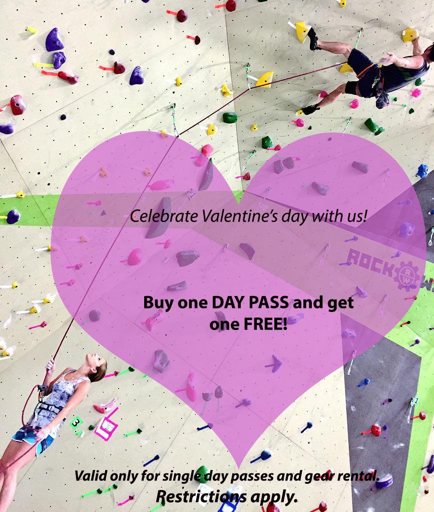 climbepic's tweet photo. Celebrate valentine's day at @climbepic 
A unique experience full of fun and adventure.
#indianapolis #indy #valentinesday #adventure #indystar #rockclimbing #climbing https://t.co/VKCP3mOIBz
