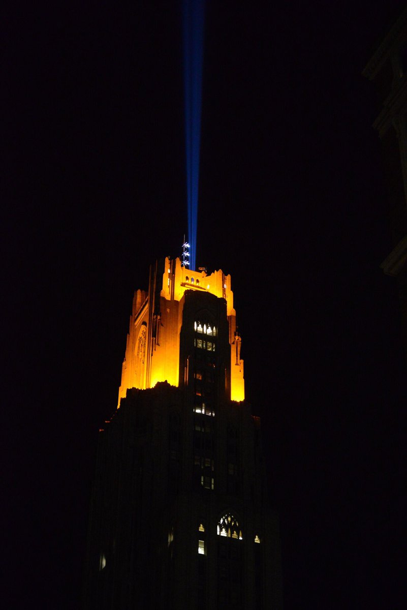 Any theories what the spotlight, in addition to the victory lights, mean?