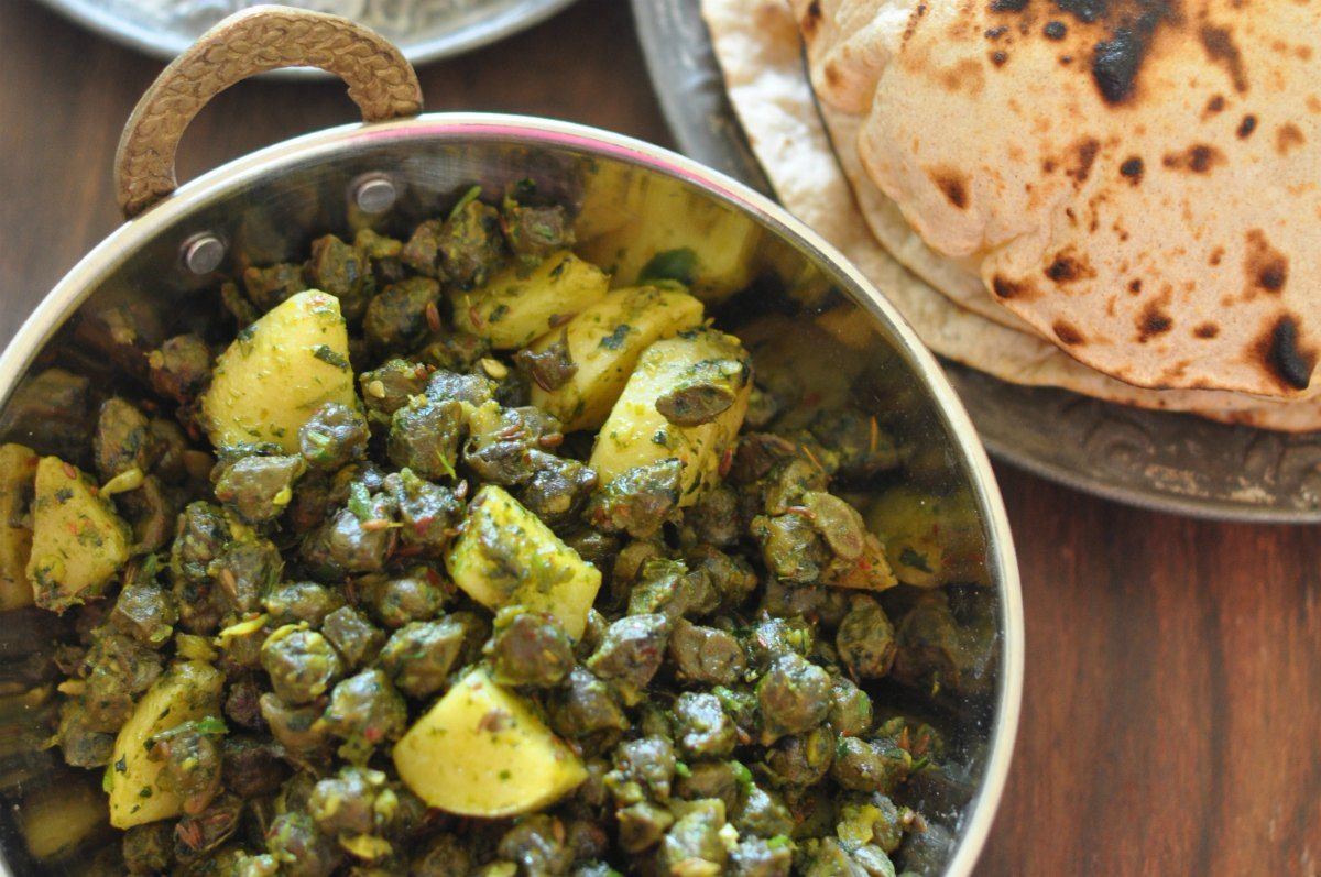 monikamanchanda's tweet photo. If you can lay your hands on some cholia this season, do try the yummilicious ghughni inspired lehsuni cholia sabji! https://t.co/vlVwbLgtem #recipe #food #cholia #seasonal #healthy #lunch #dinner https://t.co/EVxexrtjd1