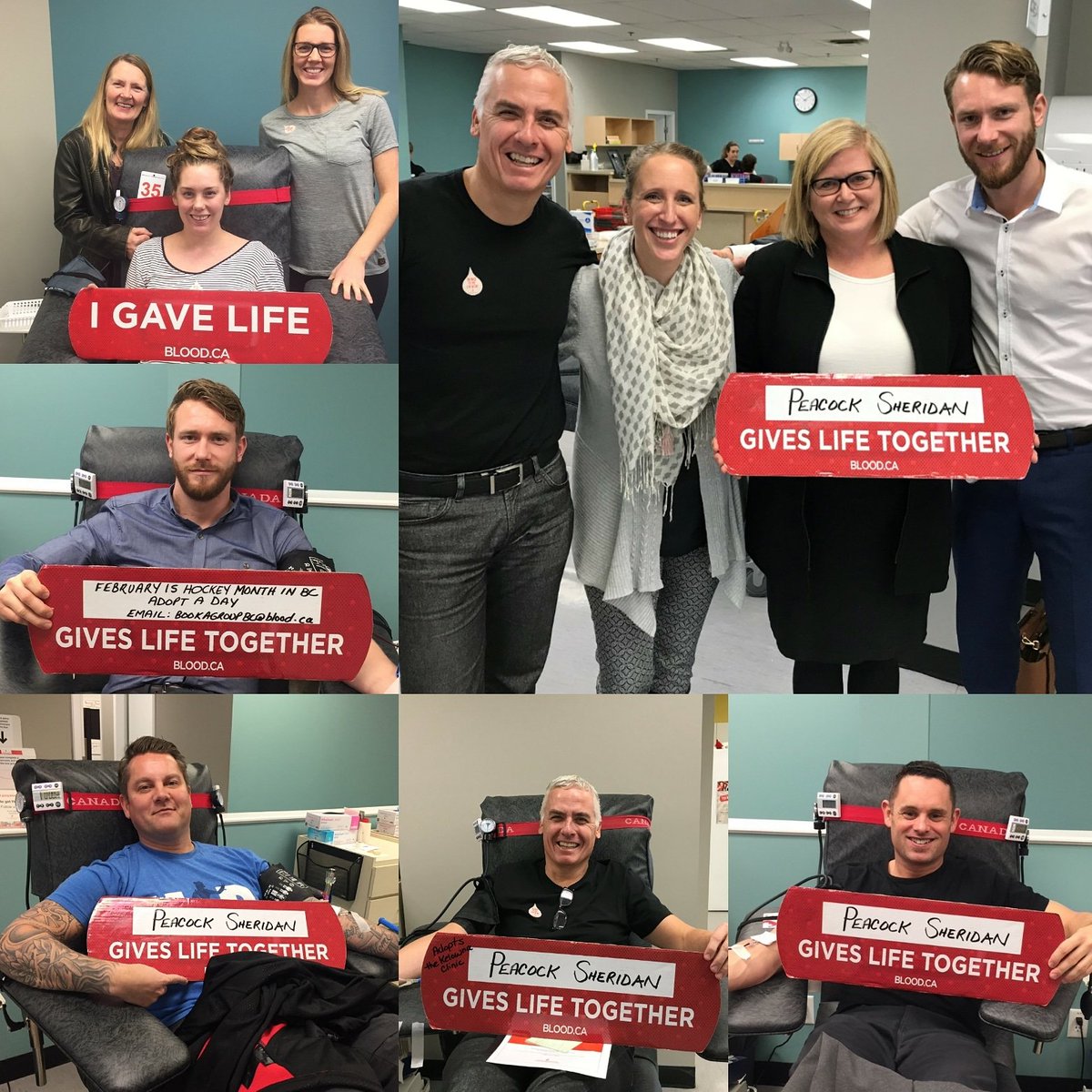 PeacockSheridan's tweet image. The team at PSG were very #honoured to take part in “Adopt-a-Day” at the local #BloodClinic on Feb 1!

We #challenge Innov8 Digital Solutions, @CroweMacKay Kelowna, MNP LLP Kelowna, Spinco, @ActiveCareH and @cityofkelowna to #adopt a day this February and help #savelives!
