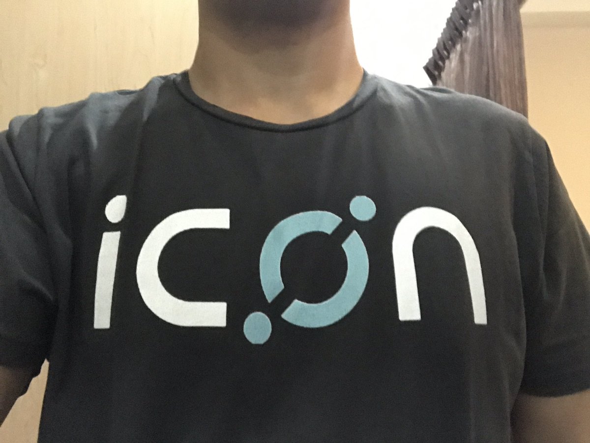 blackboxes's tweet image. Wearing my #ICX tee and hodl. 🙊🙉🙈