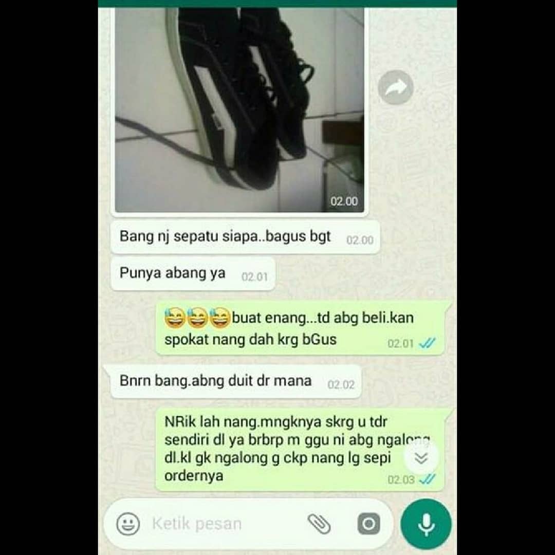 Percakapan Dimas Ray dengan sang adik