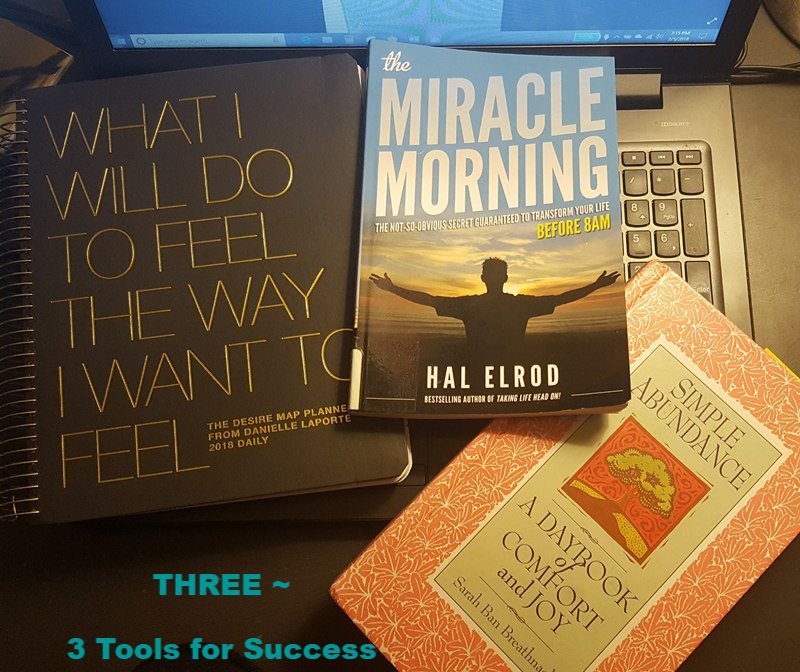 DebbieVanover_'s tweet photo. Word of the day for the February Photo Challenge: THREE
1. my daily abundance and joy meditation
2. my plan of attack for organization and productivity
3. my Danielle Laporte AMAZING daily planner
#February #DanielleLaporte #DesireMapPlanner #TheMiracleMorning #abundance #wahm https://t.co/jsVyHxD5Og