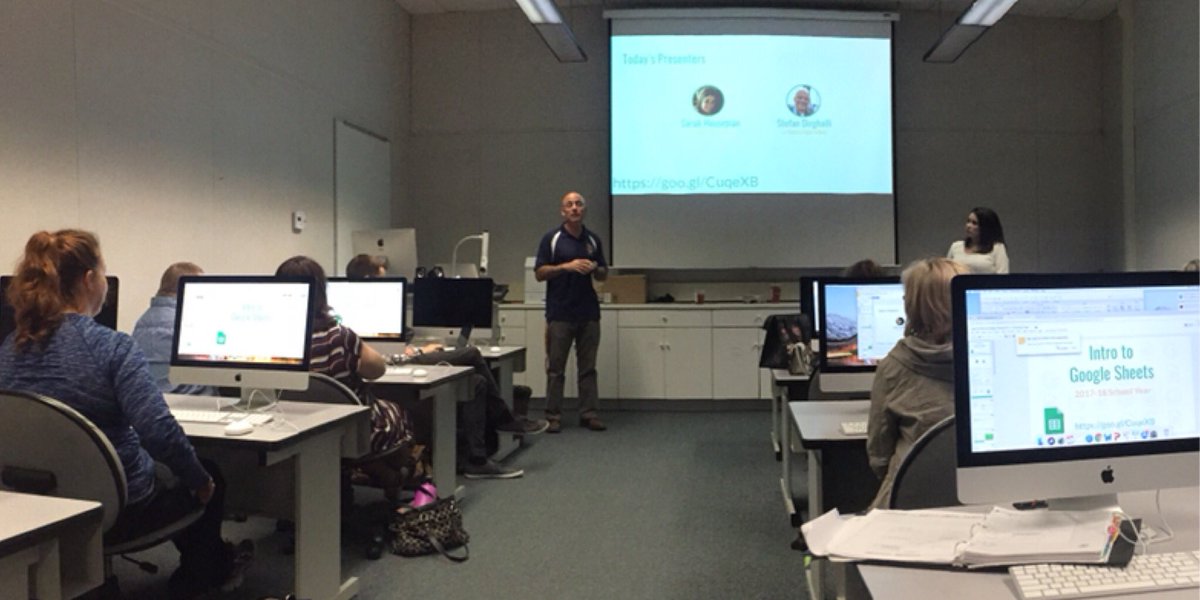 Mind blowing Intro to Goggle Sheets presentation with <a href="/mrshousepian/">Sarah Housepian</a> <a href="/mr_dirghalli/">Stefan</a> <a href="/GgusdEdTech/">GGUSD Ed Tech</a>