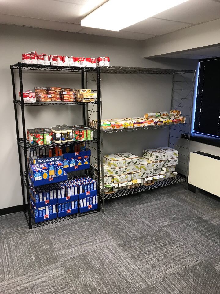 Today's Starbucks delivery and last Friday's Chartwells donations!!