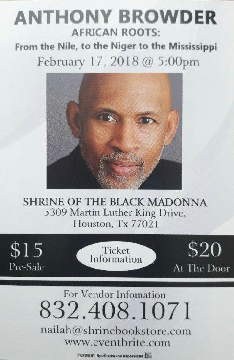 majorityreport_'s tweet image. #AnthonyBrowder at @ShrineCenterHOU February 17th...