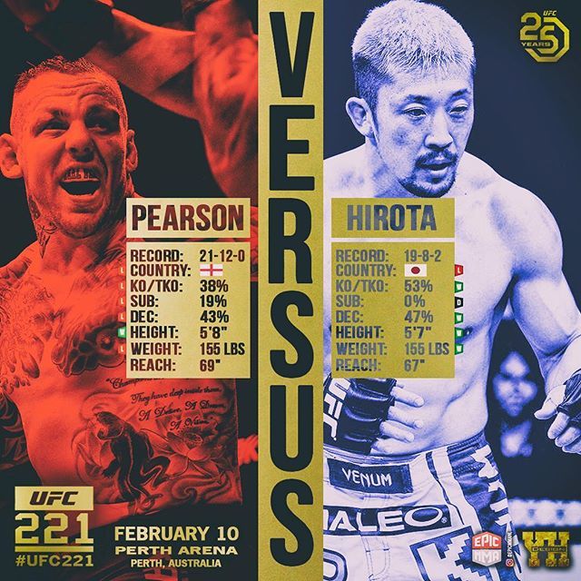 EPICMMA's tweet photo. This Saturday @RossTheRealDeal will face off against @mizutohirota
Will #RossPearson get back in the winning column? https://t.co/l2sw5kNwmW https://t.co/TBZJMUqDmg