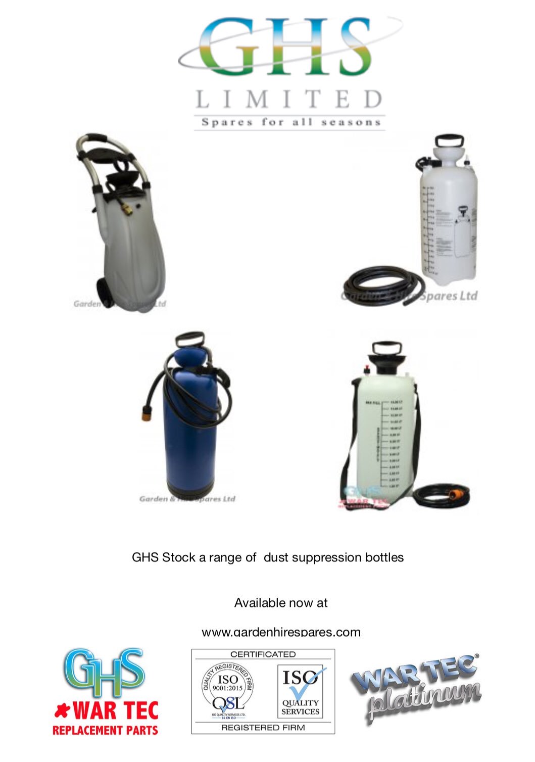 Garden Hire Spares Ltd GardenSpares X
