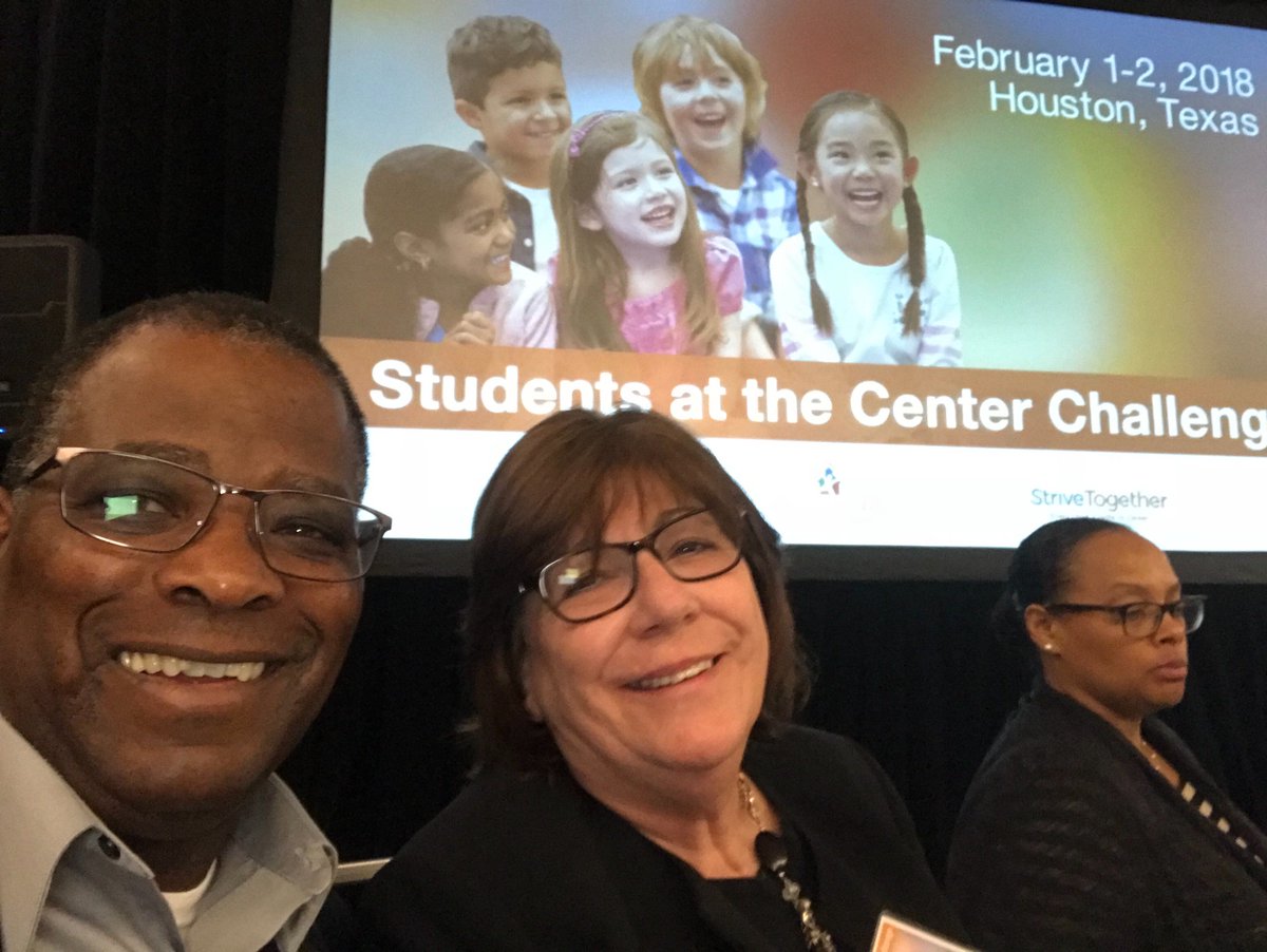 Great information sharing at the Students at the Center Challenge in Houston, Texas with Dr. Curtis Jones. 
Organizations “Getting Better Together.”