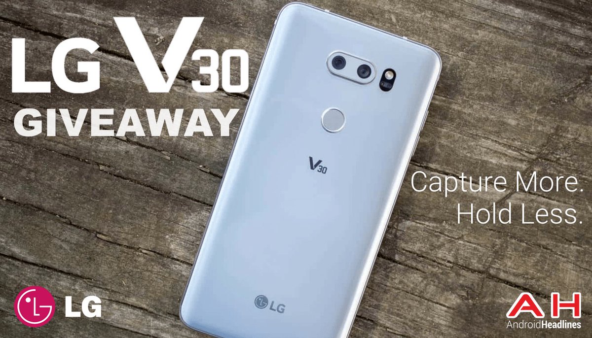 Win an #LGV30 With #Android Headlines bit.ly/LGv30Giveaway @androidheadline #google #LG <a href="/LGUSAMobile/">LG USA Mobile</a>