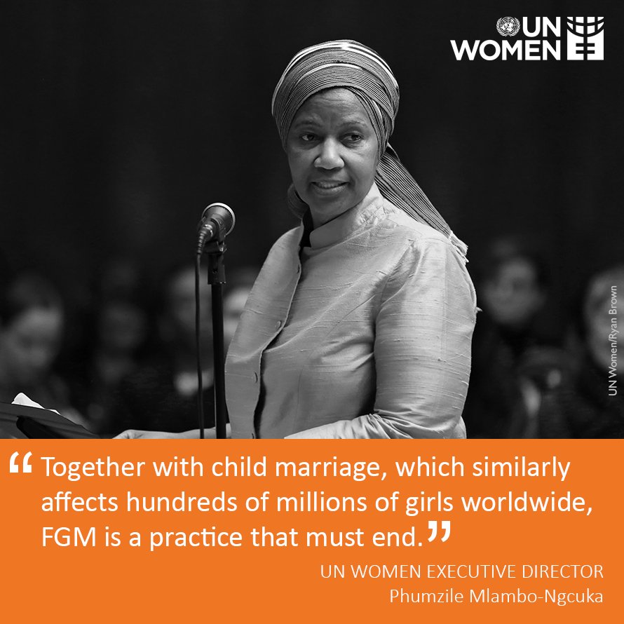 UN_Women's tweet photo. Did you know? 

FGM causes lifelong damage that may also negatively impact child birth.

Read ED @phumzileunwomen’s statement to learn more: https://t.co/bwQGXSvlay #endFGM https://t.co/UY5rjimzPU