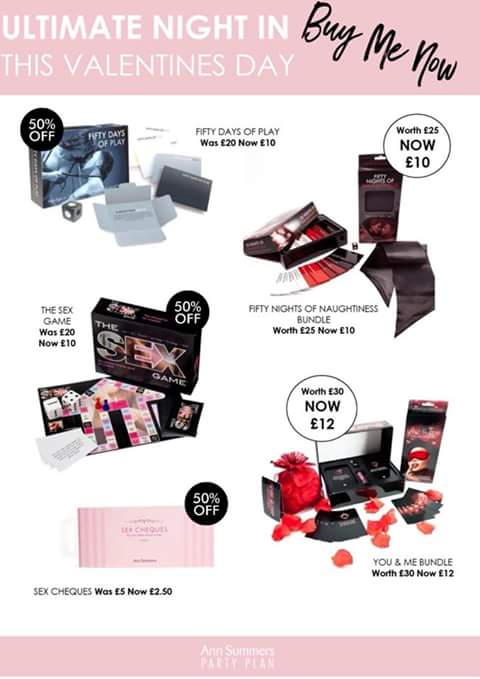 AnnSummersMon's tweet photo. Valentines day gift ideas. DM me for more information.
#ASPARTIES #AnnSummers #Valentines #ValentinesDay #LoveIsInTheAir #Romance #Cariad https://t.co/5VmtaEH8yM