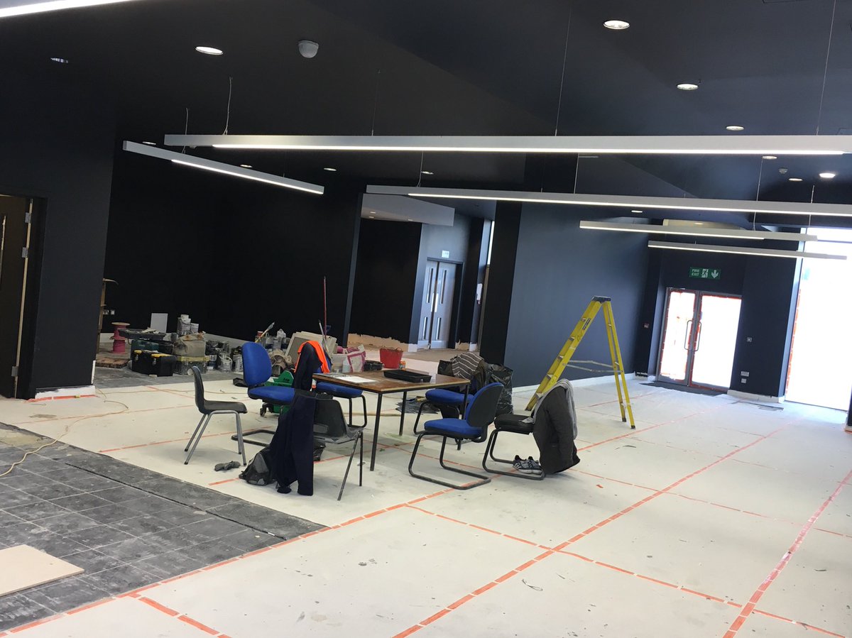 IPLimited's tweet image. Mini Brighton, three weeks to completion and all works are proceeding well.  Decoration and Tiling now on site, glazing starting soon.  More photos to follow at completion.