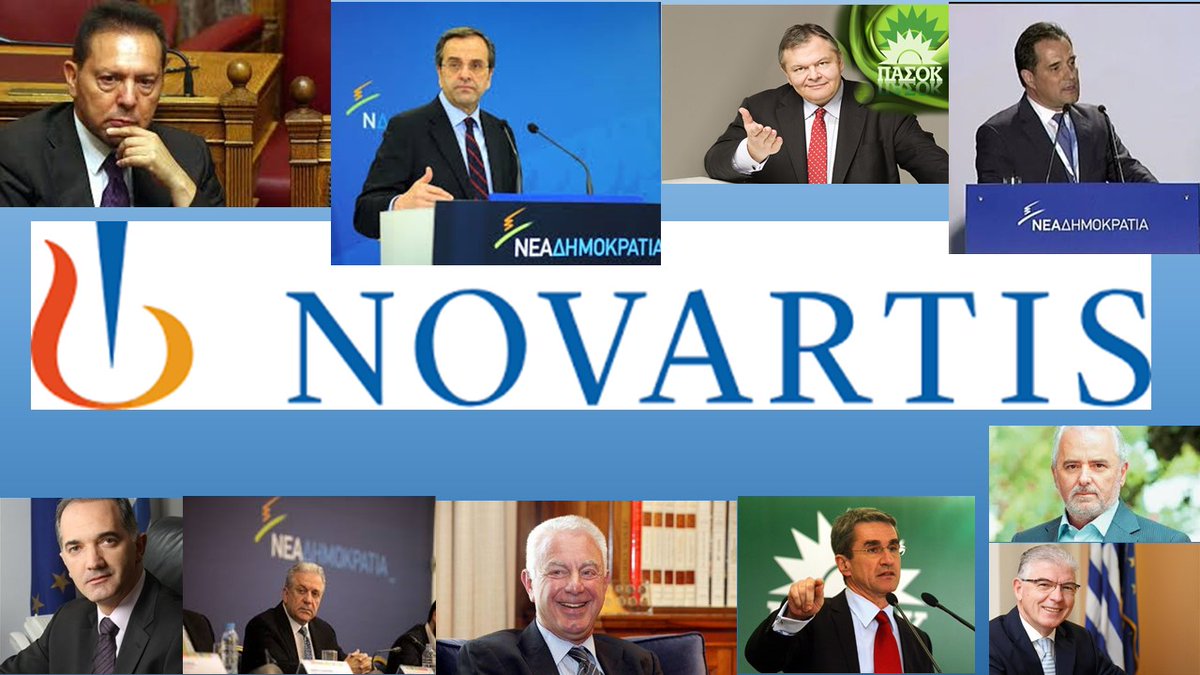 Αποτέλεσμα εικόνας για scandalo Novartis Grecia