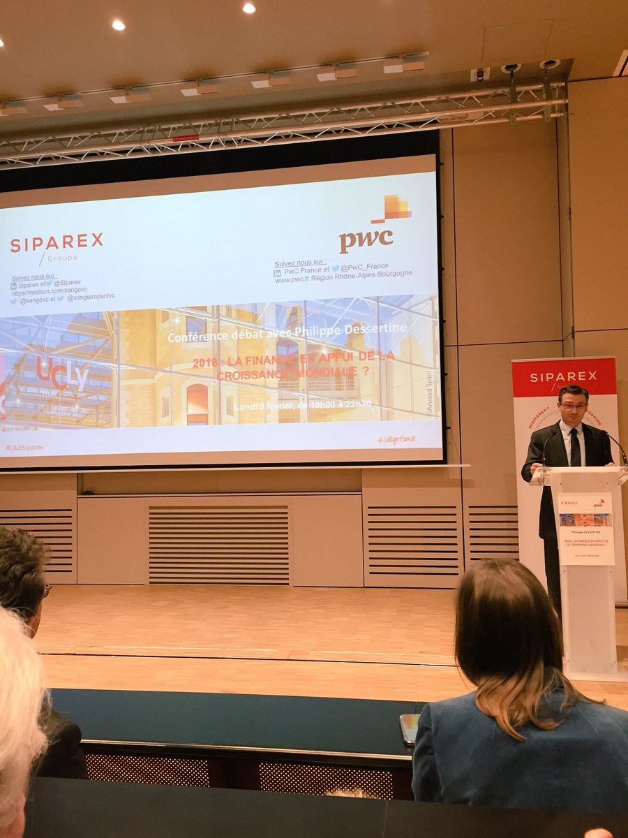 PwC_France's tweet photo. "Via une #transformation de nos métiers, de la façon d'accompagner nos clients mais aussi culturelle, nous faisons de la révolution numérique une opportunité @PwC_France" @NBrunetaud, Responsable de la région Rhône-Alpes-Bourgogne #ClubSiparex #PwCrégions #PwCInno https://t.co/g4JncwGxRh