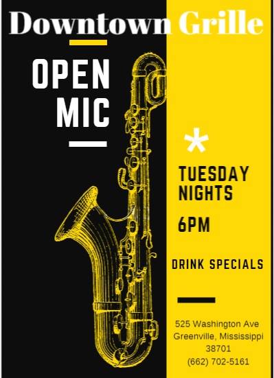 WCEAMS's tweet photo. Something new to do in Downtown Greenville on Tuesday Nights. Our area is known for its music - Come down and take part. #OurStoryWashCoMS @cityofgvillems @downtowngrille1 #livemusic https://t.co/g6uZqkDS7P