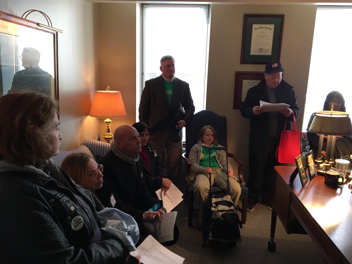 LadyKarrington's tweet photo. @AFPVA #LobbyDay2018 https://t.co/WicX2CkyNa