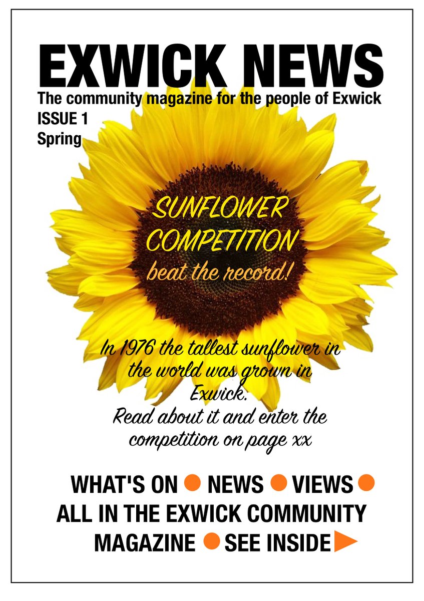exwickcb's tweet image. GREAT NEWS! Exwick is soon to have its own Newsletter - Spring Edition coming out in April. Please get in touch if you have an event or activity happening locally or drop us a line if you have any news to include  - exwicknews@gmail.com