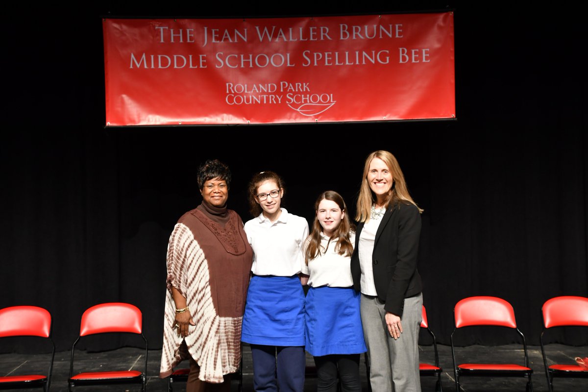 RPCSTweets's tweet photo. Congratulations to Sasha Lifchez, 2022 and Aylin Metzel, 2023, Champion and Reserve Champion of the 2018 Jean Waller Brune Middle School Spelling Bee! #RPCSmiddleschool #spellingbee #RPCSpride https://t.co/ujOoTzTDVB