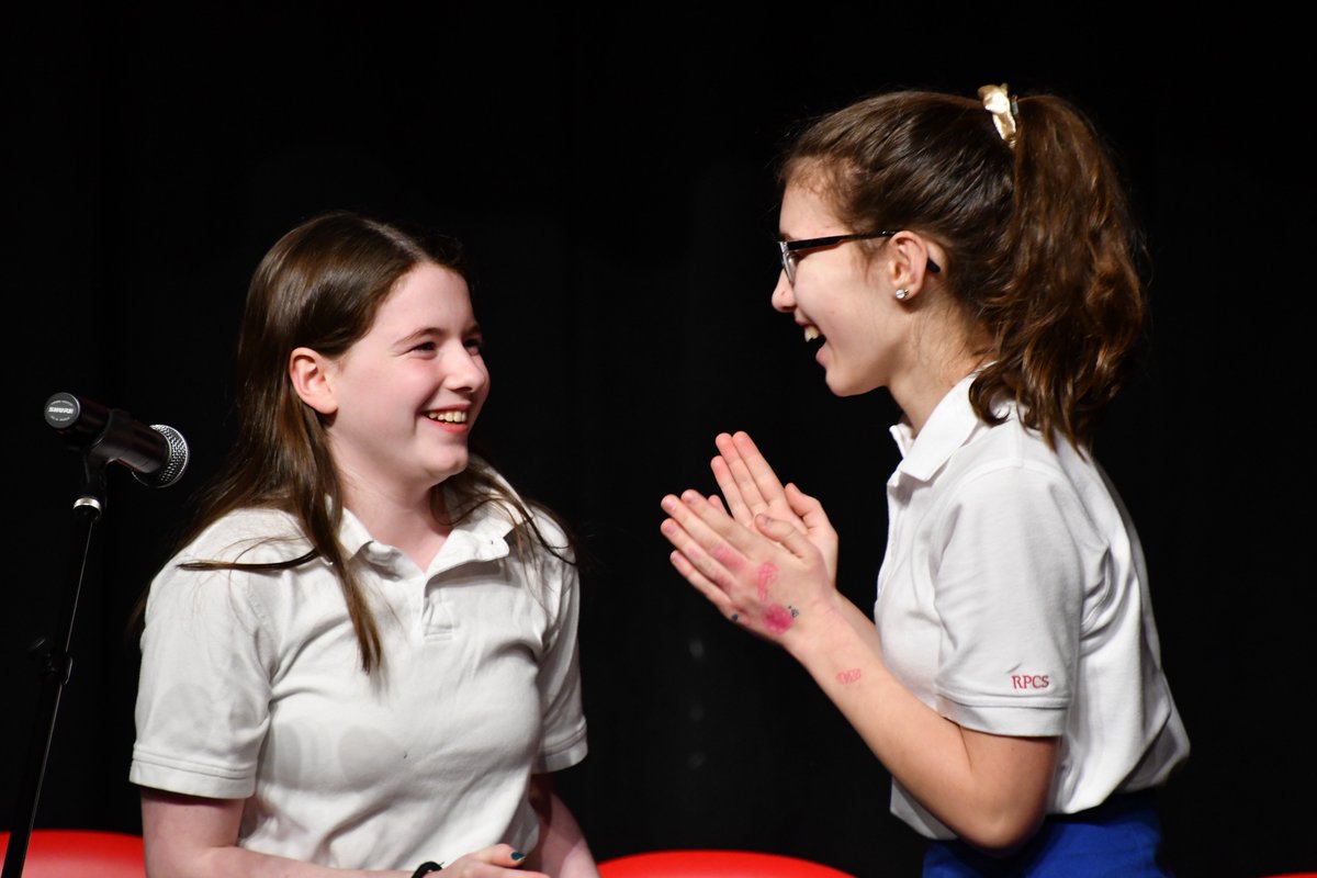 RPCSTweets's tweet photo. Congratulations to Sasha Lifchez, 2022 and Aylin Metzel, 2023, Champion and Reserve Champion of the 2018 Jean Waller Brune Middle School Spelling Bee! #RPCSmiddleschool #spellingbee #RPCSpride https://t.co/ujOoTzTDVB