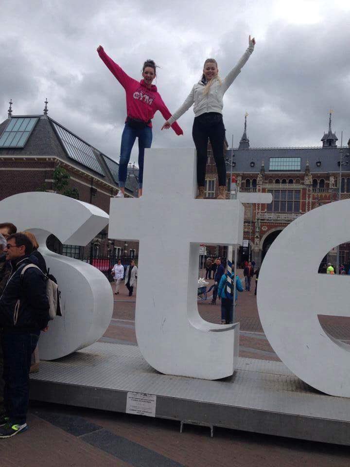 InterRailingPac's tweet photo. They’re on top of the world! 
Time for a throwback image from one of our clients in Amsterdam. I think maybe, just maybe, they had a good time... #interrailing #interrail #interrail2018 #amsterdam #amsterdamsign #europe2018 #interrailingpackages #adventureawaits #throwback https://t.co/ZRpkkC9jLY
