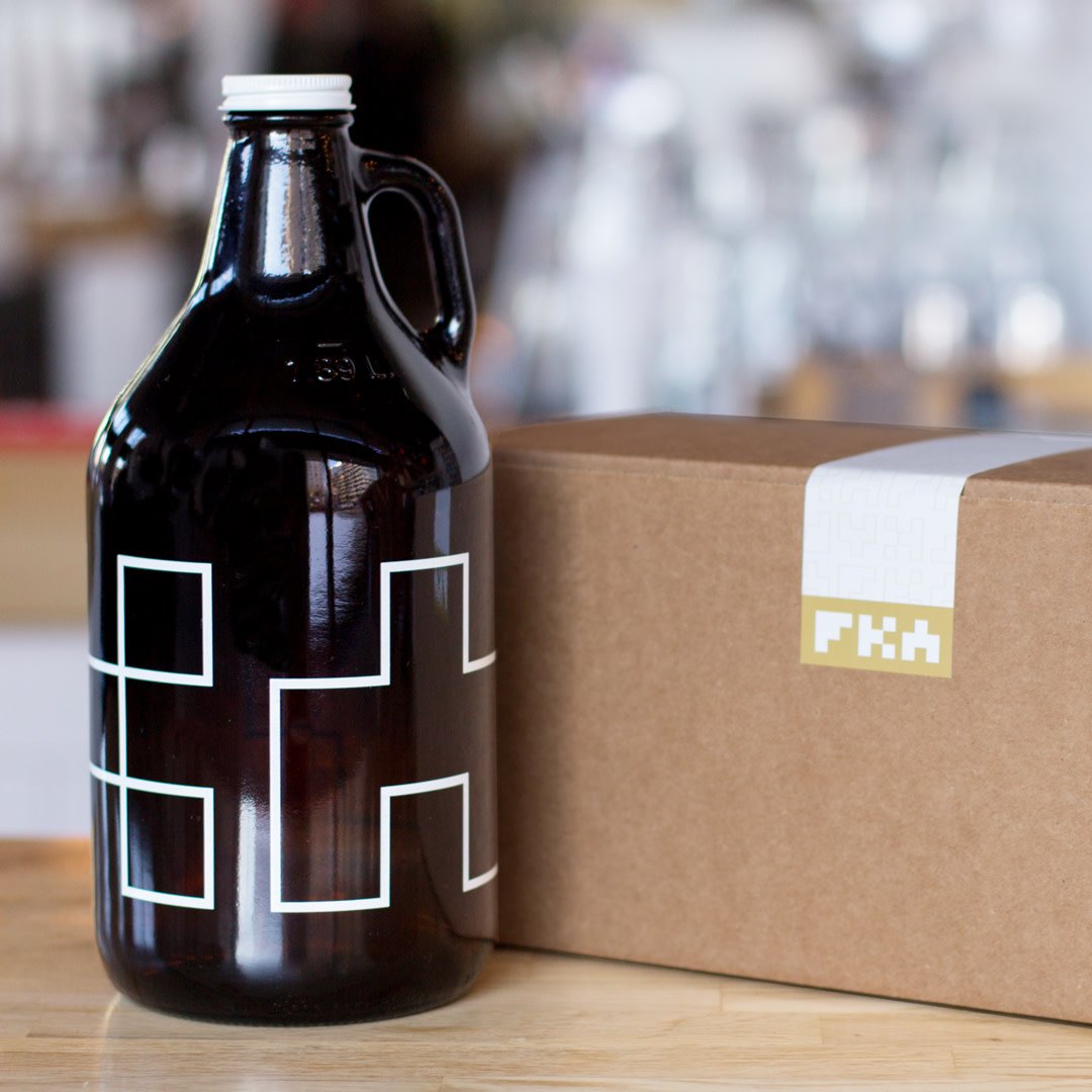 Don't feel pretentious enough filling up any old brown jug with artisanal craft beer? How about pouring your favourite brew into a growler featuring the new logo of a local ad agency? Perfectly insufferable.

We're selling them, too! Just $19 (now accepting bitcoin).