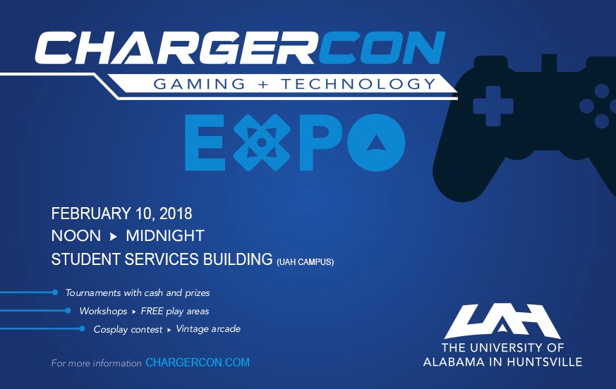ckirnes20's tweet photo. Headed to #ChargerCon this upcoming Saturday? Then, be sure to join the Rocket Punch crew for our panel/Q&A session at 230 PM over in RM 101 at @UAHuntsville https://t.co/h6uU01NGD6 #podernfamily #podcasting #streamers https://t.co/jwBAgZ7EUQ