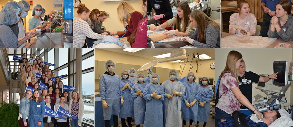 bellincollege's tweet photo. Today 63 students from Luxemburg-Casco, Suring, Bay Port and Kaukauna high schools visited the Bellin College campus for the Hands on Healthcare experience. Students enjoyed activities in our simulation labs exploring careers in healthcare. #bellincollege #HandsonHealthcare #hoh https://t.co/PCcxkNceRo