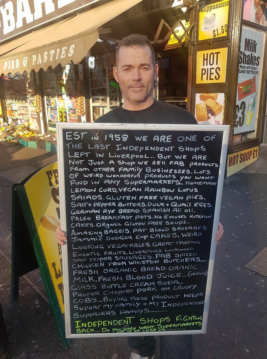 IndpndtLiv's tweet photo. Great to see The Bakery on Aigburth Vale supporting so many local businesses in their small shop. https://t.co/tkPNaguDtM