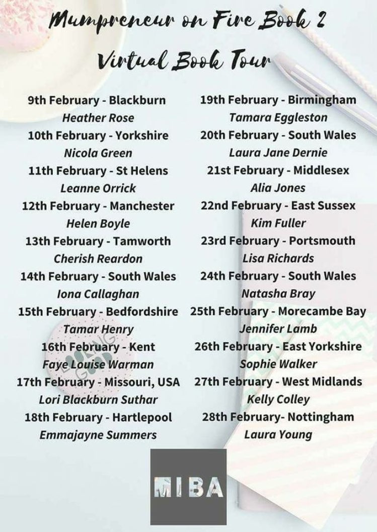 We have the virtual book tour starting this Friday for Mumpreneur on Fire Book 2, we will be sharing the ladies live talks in our group

facebook.com/groups/3977901…

#MIBAHOUR