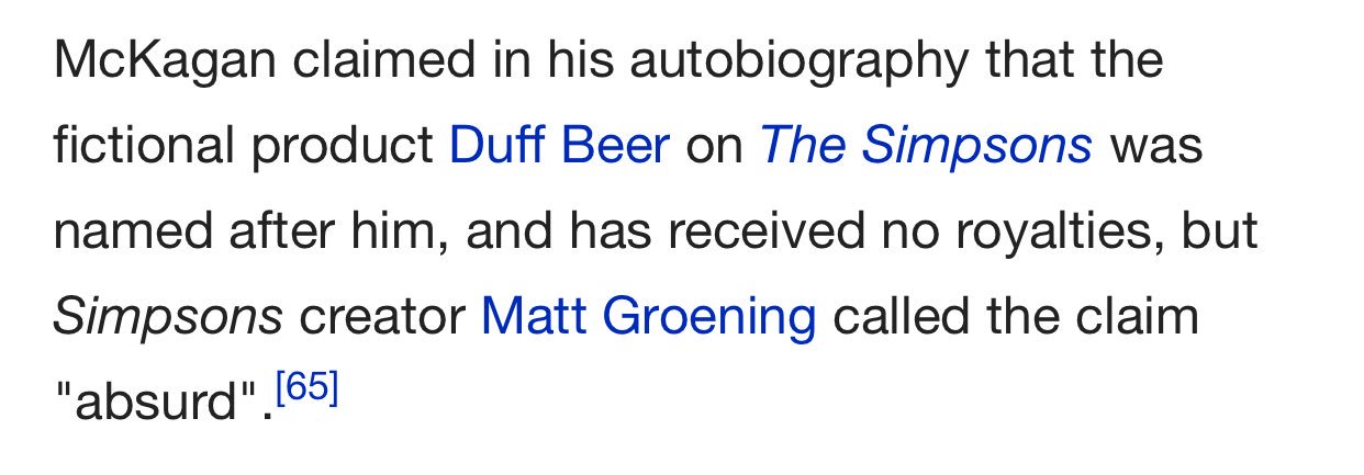Happy 54th birthday Duff McKagan, who is responsible for one of our favourite preposterous rock lies 