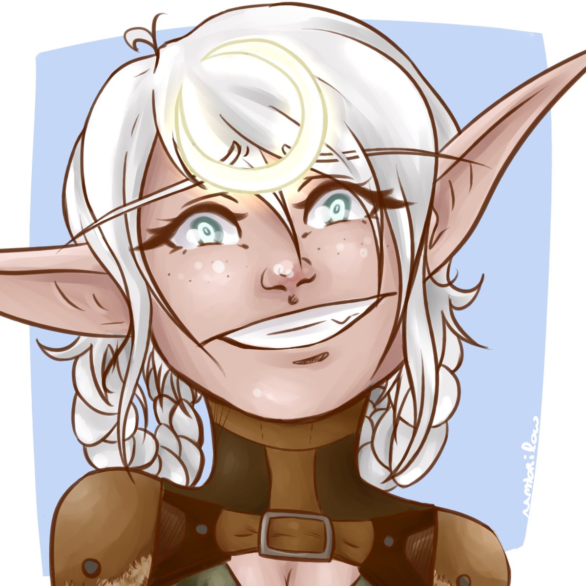 UMBRILOW's tweet image. Plope ma petite elfe de la nuit vous salut