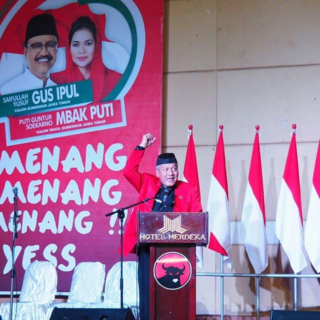 FOLLOW instagram.com/pdipjatim -  Rapat Kerja Cabang Khusus (Rakercabsus) DPC PDI Perjuangan Kota Madiun dalam rangka pemilihan Walikota Madiun 2018, . Senin, 5 Februari 2018 . Hotel Merdeka #Madiun . Rekomendasi DPP PDI PERJUANGAN untuk Maidi dam Inda… dlvr.it/QF8mKm