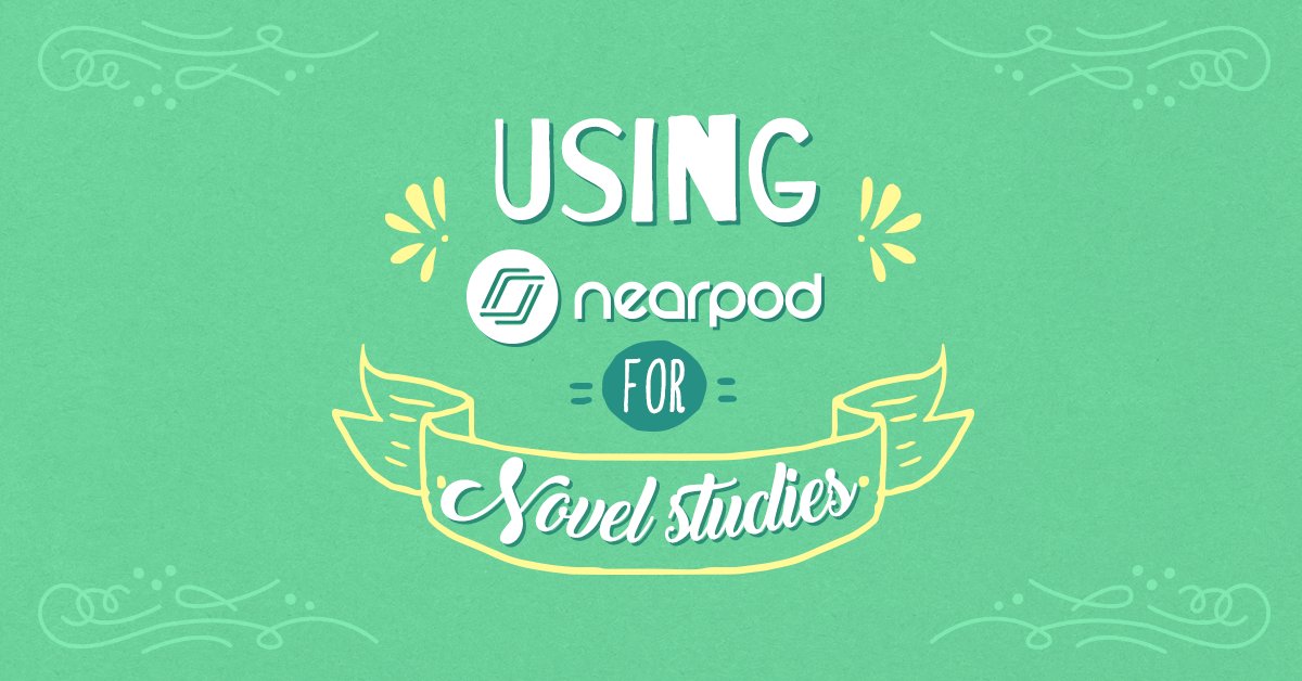 nearpod's tweet photo. Have you tried using #Nearpod for novel studies? Read this teacher's detailed blog post packed with ideas! https://t.co/skMd1Nu372 https://t.co/u1YxvVPK9n