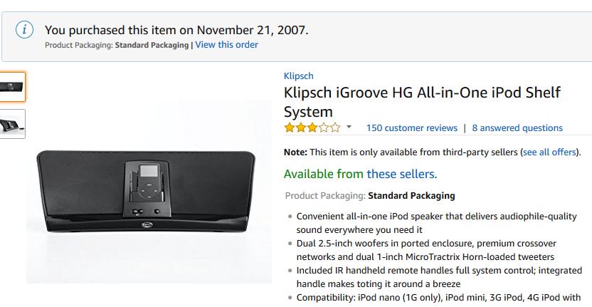 BradNitzWSB's tweet photo. Here's my first ever @amazon purchase. This thing stopped working a couple years ago. #babysfirstamazon
What about you @BMonahanWSB ? https://t.co/PQHKfqFwf5
