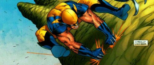 #ILikeBeer 

Yes, Wolvie, we know.